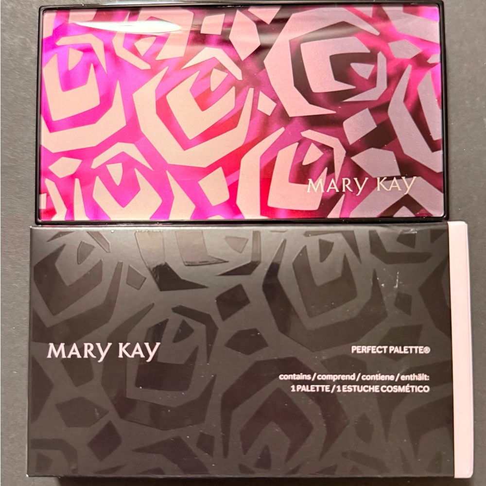Mary Kay Vibrant Pink and Black Palette